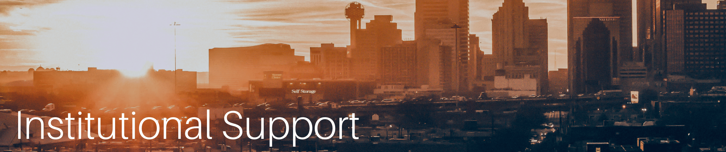 Institutional Support