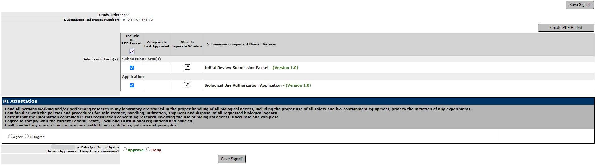 Study Submission Step 7